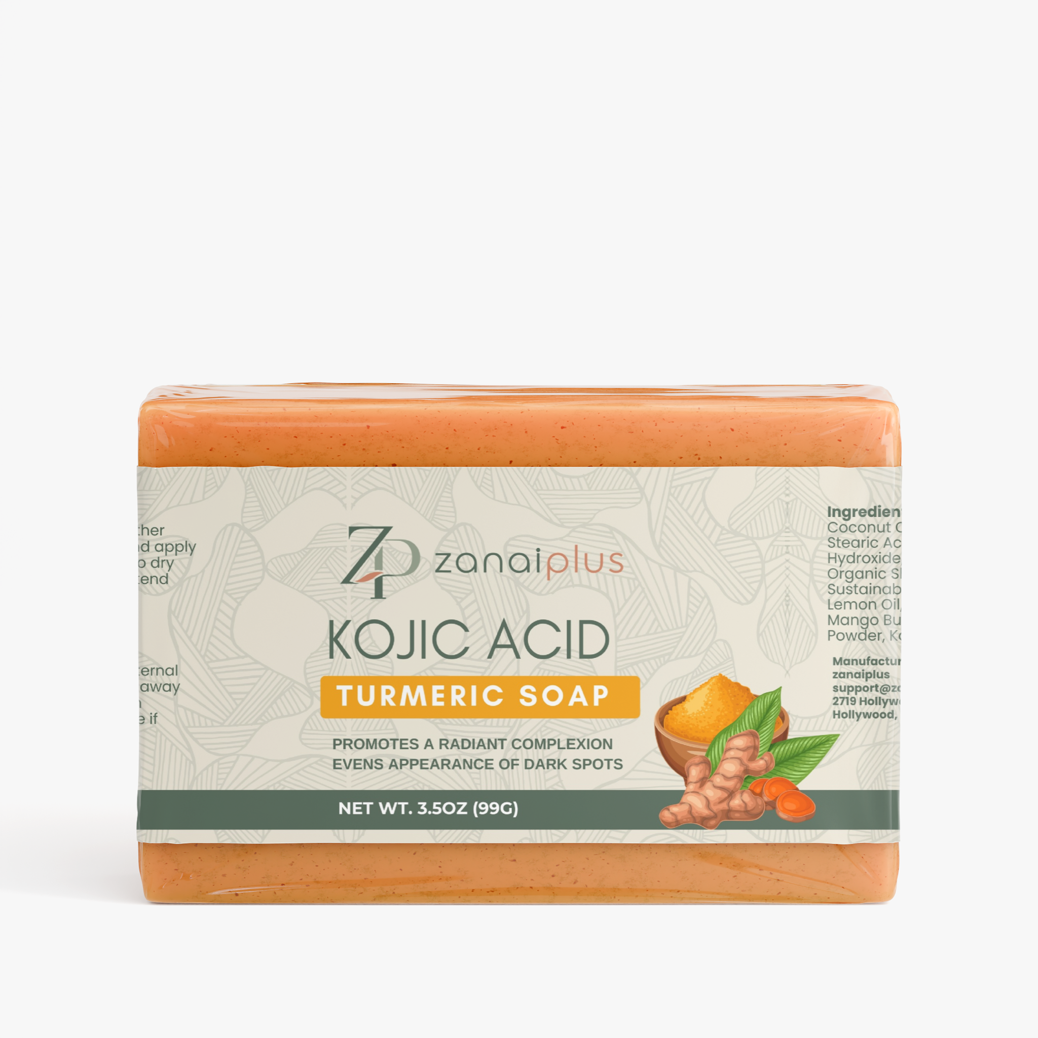 KOJIC ACID TURMERIC SOAP